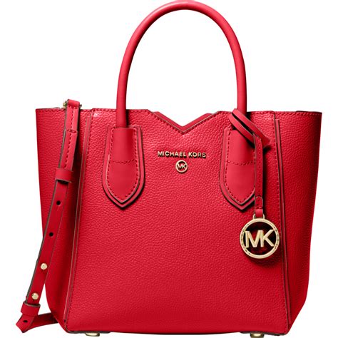 Michael kors mae small leather messenger 